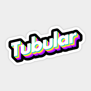 Tubular Sticker